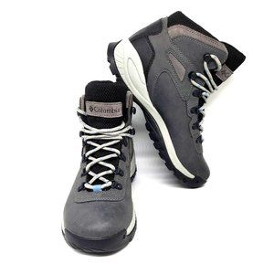 Columbia BL3783-052 Gray Waterproof Omni Grip Hiking Ankle Boots Women's Size 8